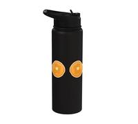 Pancake Boobs - National Maple Syrup Day - Funny Boob Gift Stainless Steel Insulated Water Bottle