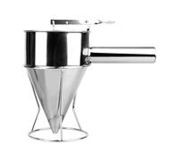 Pancake Dispenser for Batter | Pancake Batter Piston Funnel with Stand,Cupcake Batters Pourer, Kitchen Gadget for Cake, Baked Goods, Tekoyaki, Desserts