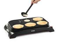 DOMO Crepiere 6 poelons, 1000W DO8709P