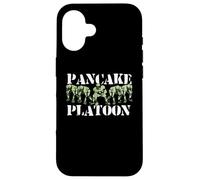 Pancake Platoon Funny Offensive Lineman Football O-Line Coque pour iPhone 16