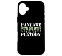 Pancake Platoon Funny Offensive Lineman Football O-Line Coque pour iPhone 16 Plus