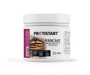 Pancake protéiné nature aux pépites de chocolat Pot 300g PROTISTART