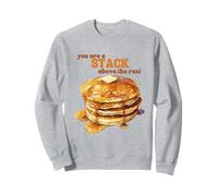 Pancake Stack Stack Love For Her Breakfast Lover For Her Breakfast Lover Sweatshirt