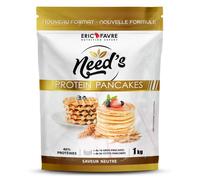 Pancakes protéinés Eric Favre - Need's Protein Pancakes - Saveur neutre 1000g