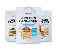 Pancakes Proteines Natural (2x750g) Pancakes Proteines Stracciatella-Coco (1x750g)