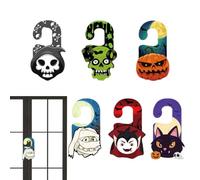 Pancarte Décorative Pour Accroche-Porte 6 Suspensions De Porte Halloween