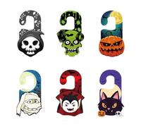 Pancarte Décorative Pour Accroche-Porte 6 Suspensions De Porte Halloween