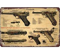 Pancarte En Métal Déconstruction De G-Un Signe De Métal Rétro Metal Sign Plaque Décorative Métal Mur Signe Pour Décoration Murale Chambre Parc M