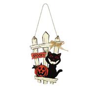 Pancarte Halloween Pour Porte Décorations En Bois Fantôme Effrayant Et