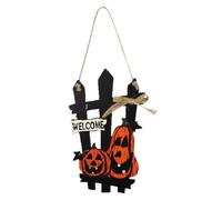 Pancarte Halloween Pour Porte Décorations Fantôme En Bois Effrayantes | Panneau Bienvenue Chat Noir Pour Fenêtre, Cheminée, Arbre, Maison, Bureau, Entrée, Fête