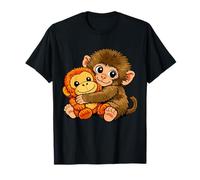 Panchi Kun The Abandoned Monkey Japan Zoo Punch Peluche T-Shirt