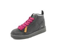 PANCHIC Chaussures Femme ANKLEBOOT Suede Anthracite Fuchsia AI25, anthracite, 37 EU