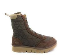 PANCHIC Confortable Y ÉLÉGANTZAPATILLA ABUTINADA Femme P05 Combat Ebony Talla Numeric_38