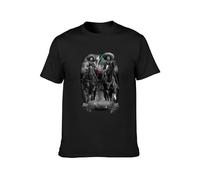Pancho Villa Emiliano Zapata Mexico Chicano Art David Gonzales DGA Work Unisex 100% Cotton Short-Sleeve T-Shirts Black M
