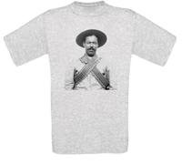 Pancho Villa Mexico Revolution Mexico T-Shirt Grey S