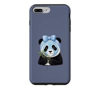 Panda avec Masque de beauté et myrtilles - Motif Bien-être Coque pour iPhone 7 Plus/8 Plus