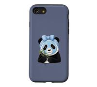 Panda avec Masque de beauté et myrtilles - Motif Bien-être Coque pour iPhone SE (2020) / 7/8