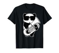 Panda Avec Tuba Musique Tubiste Tuba T-Shirt