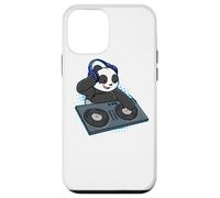 Panda Bear DJ Music Disc Jockey Disco Musicien Platine Coque pour iPhone 12 Mini