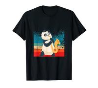 Panda Bear Saxophone Player Musicien Animal Lover Saxophone Jazz T-Shirt