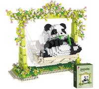 Panda Blocs de Construction 1000Pcs Mini Brique Figure Micro Blocs de Construction Kit Briques d'animaux Livré Jouet de Construction