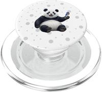 Panda Bluebird Oiseau Biologiste Nature Animal PopSockets PopGrip pour MagSafe