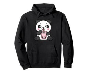 Panda Boba Tea Kawaii Animal Lover Sweat à Capuche
