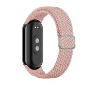 Panda Bobo Bracelet de montre en nylon tressé élastique compatible avec Xiaomi Smart Band 10/9/8, boucle réglable, bracelet de sport respirant, taille unique, Nylon, Pas de gemme