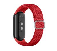 Panda Bobo Bracelet de montre en nylon tressé élastique compatible avec Xiaomi Smart Band 10/9/8, boucle réglable, bracelet de sport respirant, taille unique, Nylon, Pas de gemme