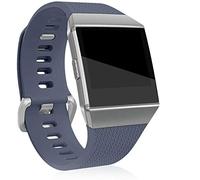 Panda Bobo Bracelet de rechange compatible avec Fitbit Ionic, bracelet classique en silicone avec boucle en métal pour homme et femme, bracelet sport réglable pour montre intelligente Ionic