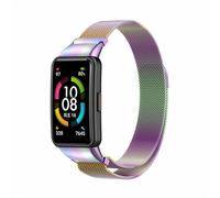 Panda Bobo Bracelet en métal pour Huawei Band 6/6 Pro, Honor Band 6/7, bracelet de rechange en acier inoxydable pour montre de sport, Acier inoxydable