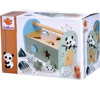 Panda Boîte À Formes - Jouet D'eveil En Bois - 19cm - 8 Formes - Dès 1 An - 100003807.[G189]
