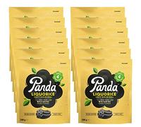 Panda Bonbons de Réglisse Naturelle Douce et Originale, 240 g (Lot de 12)