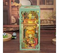 Panda bookshoop - maquette booknook serre-livre