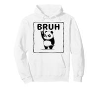 Panda Bruh Cool Funny Rock Gesture Sign Lover Funny Panda Sweat à Capuche