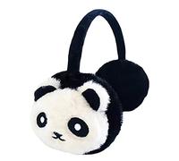 Panda Cache-oreille Enfants Chaud Hiver en Peluche Cache Oreille avec Panda Modèle Filles Garçon Fourreau d'oreille Hiver Chaud Cache-oreilles Earmuff Protège Oreille pour Vélo Ski Voyage Cadeau Noël
