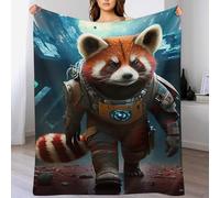 Panda Couverture De Salon en Flannel Jeté De Lit comme Couvertures De Canapé De Lit 130×150cm