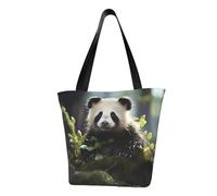 Panda Cubs in the Forest Sac à main à bandoulière à la mode pour femme Sac à bandoulière pour femme Convient pour le week-end voyage shopping sac à bandoulière