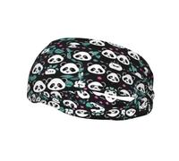 Panda Cute Face Bandeau de Sport pour Course Cyclisme Yoga Fitness