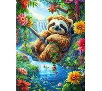 Panda dans Une forêt Magique Puzzles 1000 Pièces pour Adultes Educa Décoration Intérieure Moderne Famille Challenge Difficile Divertissement Artistique 1000 PCS