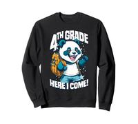 Panda de 4e année Here I Come Back to First Day of School Sweatshirt