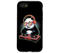 Panda Dj Animal Lunettes Musique Beat I Drop Coque pour iPhone SE (2020) / 7 / 8