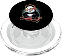 Panda Dj Animal Lunettes Musique Beat I Drop PopSockets PopGrip pour MagSafe