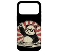 Panda DJ Tourne-Disque Musique Rétro Fête Animal Coque pour iPhone 17 Pro Max
