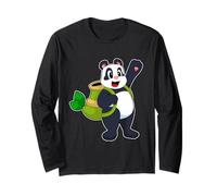 Panda Élève Sac à Dos École Manche Longue