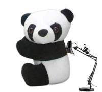Panda en peluche - porte-clés de Panda Soft Mini en peluche en | Pendentif pour jouets en animal portable pour sac à dos, sac à main, fourre-tout, portefeuille, accessoires