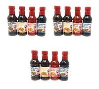 Panda Express Lot de 4 variétés de sauce, 531,6 g et 588,3 g (lot de 4) comprend 1 bouteille de sauce Chili, une sauce mandarine teriyaki, une sauce orange et une sauce Kung Pao