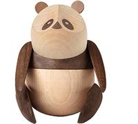 Panda Figurine en bois Petit modèle Architectmade