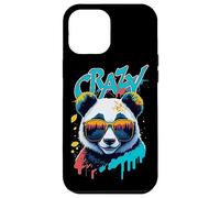 Panda fou avec lunettes de soleil Coque pour iPhone 12 Pro Max