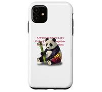 Panda fruité - Protégeons la nature pour demain ensemble Coque pour iPhone 11